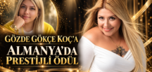 GÖZDE GÖKÇE KOÇ’A ALMANYA’DA PRESTİJLİ ÖDÜL