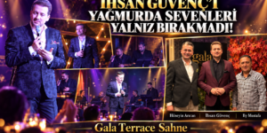 İHSAN GÜVENÇ’İ YAĞMURDA SEVENLERİ YALNIZ BIRAKMADI!