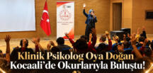 Klinik Psikolog Oya Doğan Kocaali’de Okurlarıyla Buluştu!