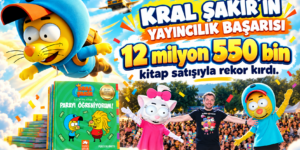 12 milyon 550 bin kitap satışıyla rekor kırdı.