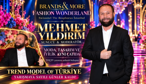 MEHMET YILDIRIM, FASHION WONDERLAND’DA SUNUCULUĞU VE MODERATÖRLÜĞÜYLE ÖNE ÇIKTI!