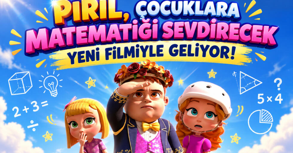 PIRIL, ÇOCUKLARA MATEMATİĞİ SEVDİRECEK YENİ FİLMİYLE GELİYOR!