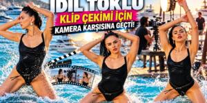 İDİL TOKLU KLİP ÇEKİMİ İÇİN KAMERA KARŞISINA GEÇTİ!